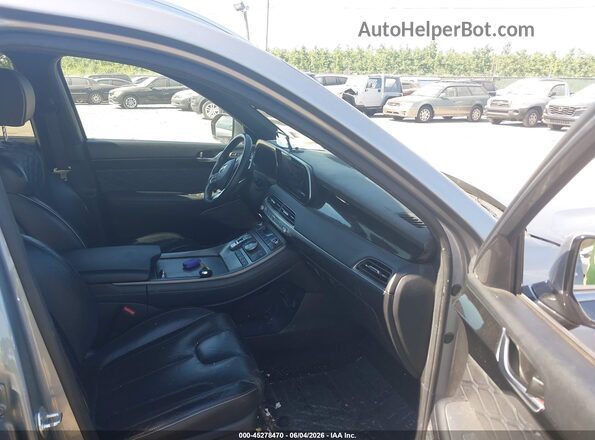 KM8R5DHE3LU084064 2020 HYUNDAI PALISADE Silver წინა სალონის ხედი
