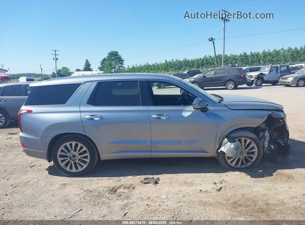 KM8R5DHE3LU084064 2020 HYUNDAI PALISADE Silver უკანა სალონის ხედი