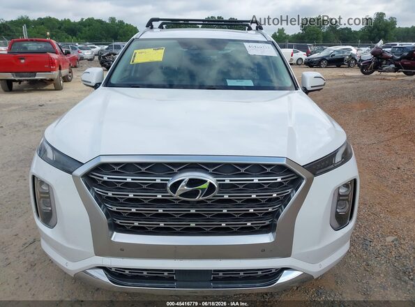 KM8R5DHE4LU153473 2020 HYUNDAI PALISADE White Вид щитка приладів