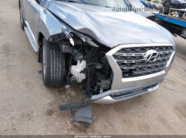 KM8R5DHE4LU157801 2020 HYUNDAI PALISADE Silver Widok zestawu wskaźników