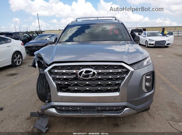 KM8R5DHE4LU157801 2020 HYUNDAI PALISADE Silver Widok wnętrza z tyłu