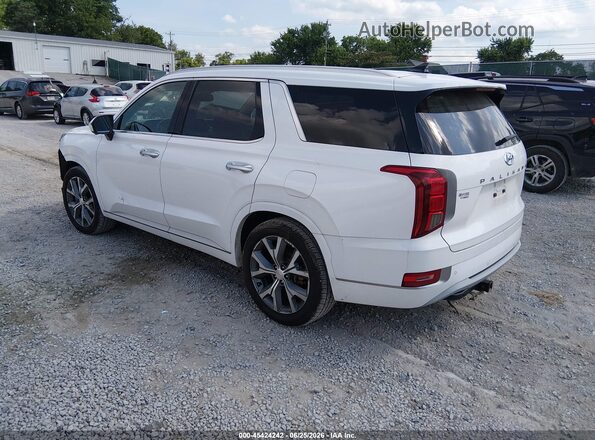 KM8R5DHE4MU173451 2021 HYUNDAI PALISADE Белый Задняя левая четверть