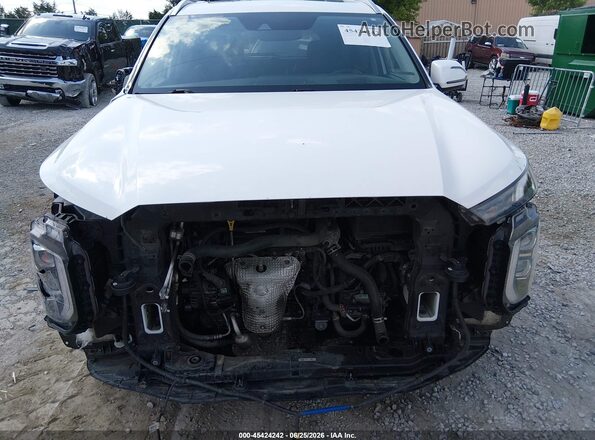 KM8R5DHE4MU173451 2021 HYUNDAI PALISADE Белый Вид спереди
