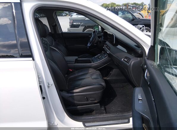 KM8R5DHE4MU173451 2021 HYUNDAI PALISADE Белый Вид салона спереди
