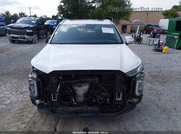 KM8R5DHE4MU173451 2021 HYUNDAI PALISADE Белый Вид щитка приборов