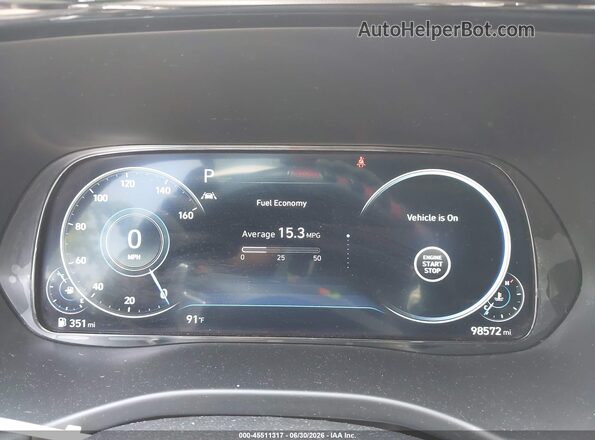 KM8R5DHE4MU206609 2021 HYUNDAI PALISADE White უკანა სავარძლების ხედი
