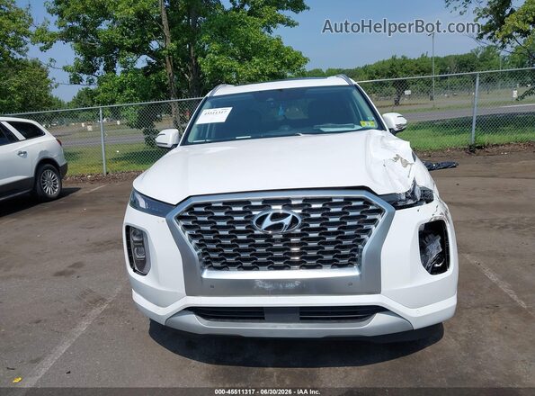 KM8R5DHE4MU206609 2021 HYUNDAI PALISADE White ხელსაწყოთა პანელის ხედი