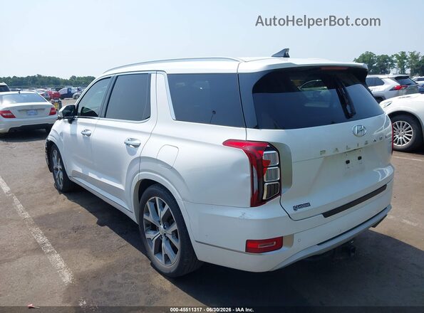 KM8R5DHE4MU206609 2021 HYUNDAI PALISADE White უკანა მარცხენა
