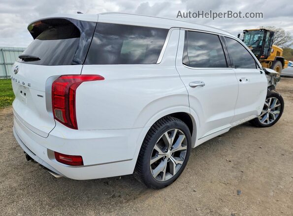 KM8R5DHE4NU385137 2022 HYUNDAI PALISADE White 