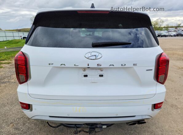 KM8R5DHE4NU385137 2022 HYUNDAI PALISADE White 