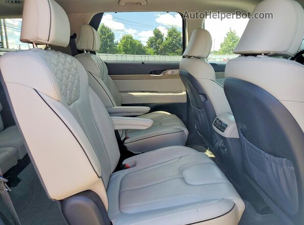 KM8R5DHE4NU388913 2022 HYUNDAI PALISADE Черный Вид задней части салона