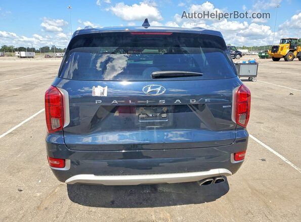 KM8R5DHE4NU388913 2022 HYUNDAI PALISADE Черный Вид сзади