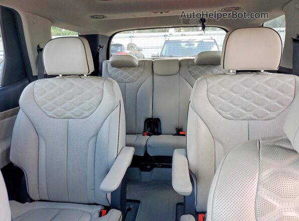 KM8R5DHE4NU388913 2022 HYUNDAI PALISADE Черный Вид задних сидений