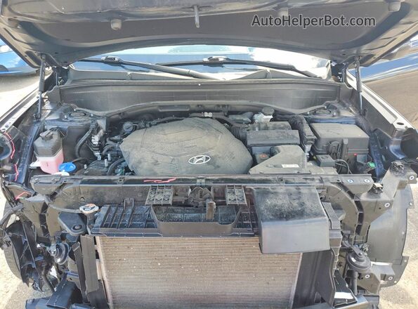 KM8R5DHE4NU388913 2022 HYUNDAI PALISADE Черный Вид подкапотного пространства