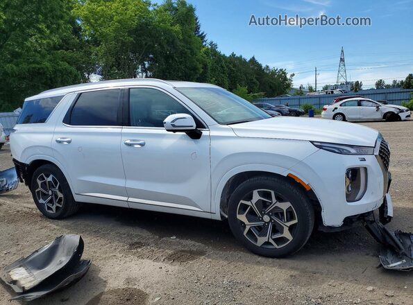 KM8R5DHE4NU406004 2022 HYUNDAI PALISADE White Առջևի աջ