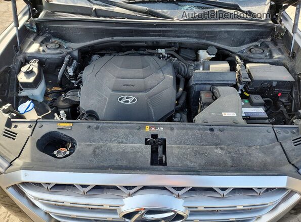 KM8R5DHE5LU165938 2020 HYUNDAI PALISADE Черный Вид подкапотного пространства