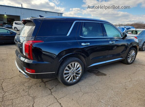 KM8R5DHE5LU165938 2020 HYUNDAI PALISADE Черный Задняя правая четверть