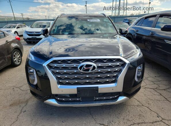 KM8R5DHE5LU165938 2020 HYUNDAI PALISADE Черный Вид спереди