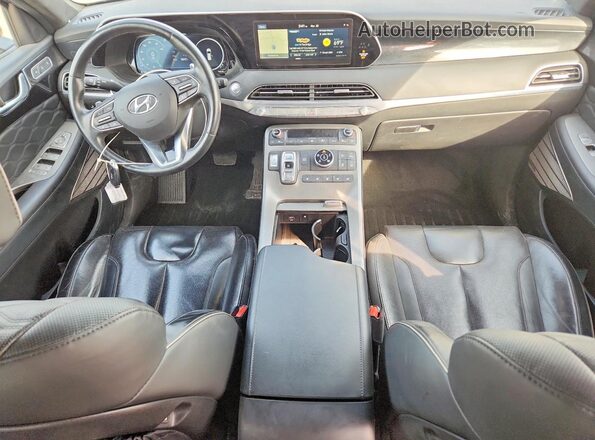KM8R5DHE5LU165938 2020 HYUNDAI PALISADE Черный Вид панели приборов