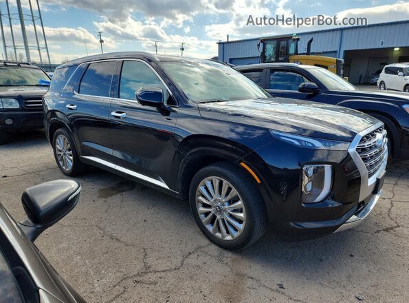 KM8R5DHE5LU165938 2020 HYUNDAI PALISADE Черный Передняя правая четверть
