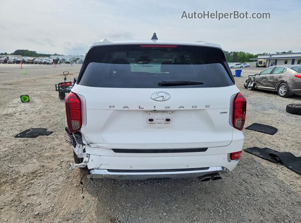KM8R5DHE5LU169438 2020 HYUNDAI PALISADE White Rear view