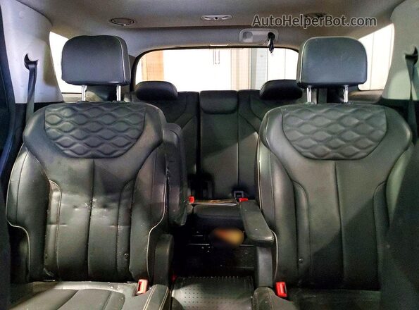 KM8R5DHE5MU231499 2021 HYUNDAI PALISADE Синий Вид задних сидений