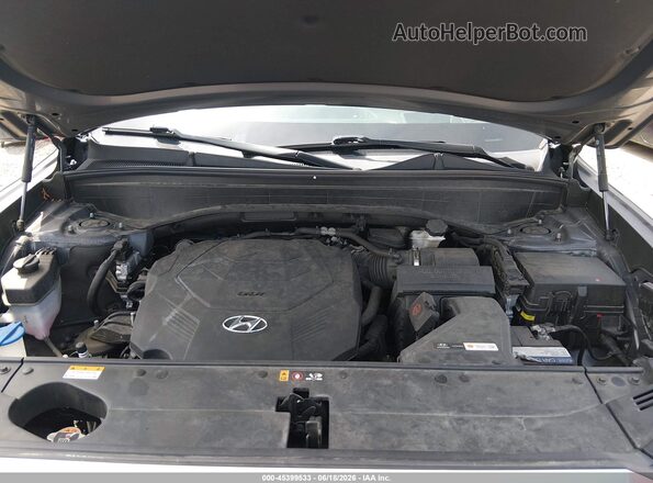 KM8R5DHE6MU222942 2021 HYUNDAI PALISADE Серый Вид сзади