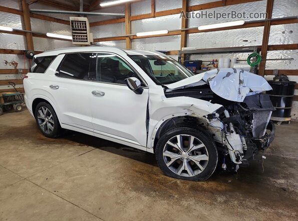 KM8R5DHE6NU372857 2022 HYUNDAI PALISADE White Przód prawy