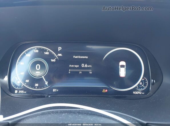 KM8R5DHE7LU045316 2020 HYUNDAI PALISADE Burgundy Հետևի նստատեղերի տեսք