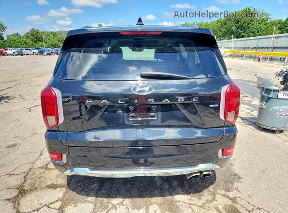KM8R5DHE7LU065906 2020 HYUNDAI PALISADE Black Вид ззаду