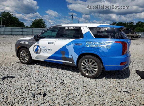 KM8R5DHE7LU071737 2020 HYUNDAI PALISADE Two Tone Задня ліва чверть
