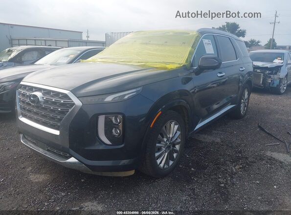KM8R5DHE7LU077957 2020 HYUNDAI PALISADE Blue Front left