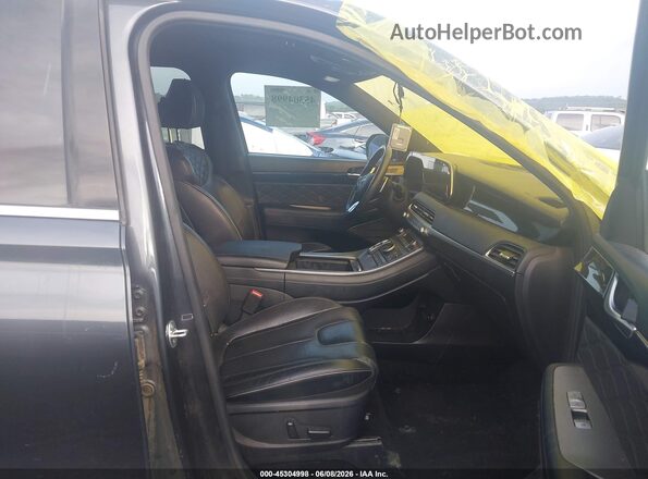 KM8R5DHE7LU077957 2020 HYUNDAI PALISADE Blue Front interior view