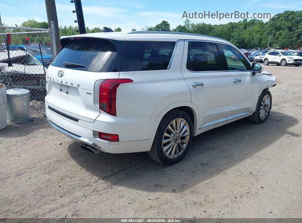 KM8R5DHE7LU100945 2020 HYUNDAI PALISADE Белый Задняя правая четверть