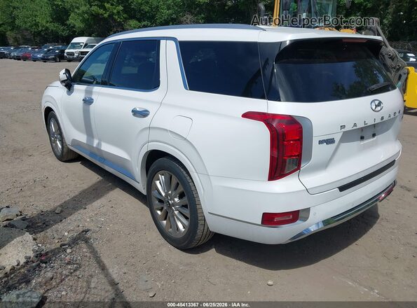 KM8R5DHE7LU100945 2020 HYUNDAI PALISADE Белый Задняя левая четверть