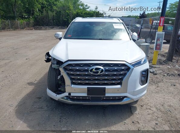 KM8R5DHE7LU100945 2020 HYUNDAI PALISADE Белый Вид щитка приборов