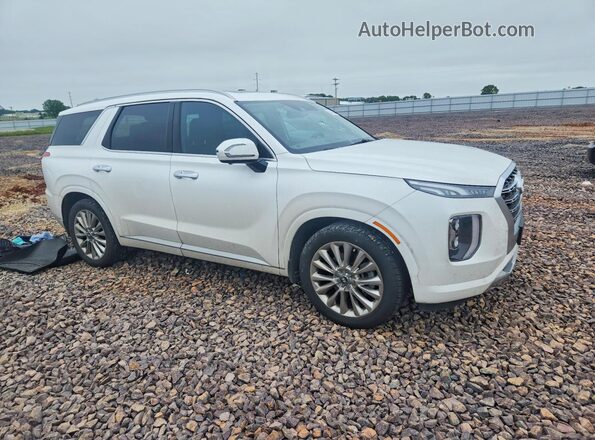 KM8R5DHE7LU155380 2020 HYUNDAI PALISADE White Delantero derecho