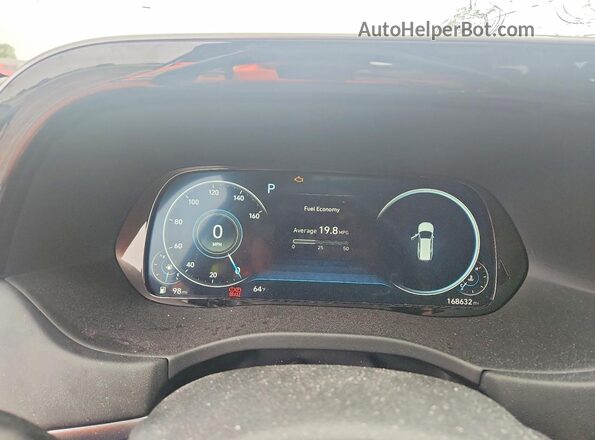 KM8R5DHE7LU155380 2020 HYUNDAI PALISADE White Vista del cuadro de instrumentos