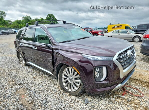 KM8R5DHE7LU166072 2020 HYUNDAI PALISADE Бордовый 