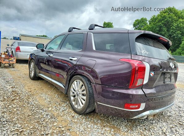 KM8R5DHE7LU166072 2020 HYUNDAI PALISADE Бордовый 
