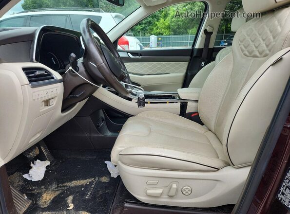 KM8R5DHE7LU166072 2020 HYUNDAI PALISADE Бордовый 