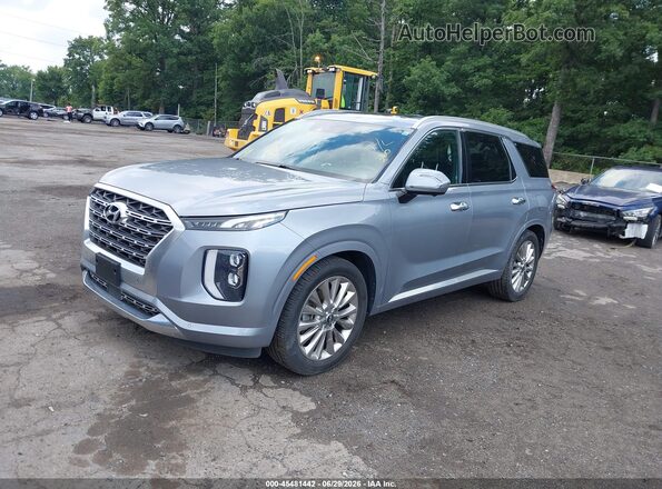 KM8R5DHE8LU131394 2020 HYUNDAI PALISADE Серый Передняя левая четверть