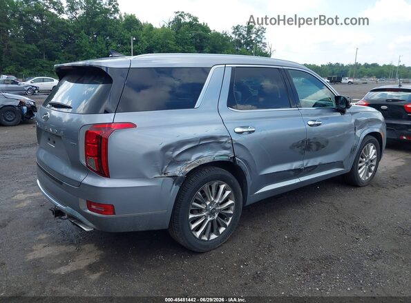 KM8R5DHE8LU131394 2020 HYUNDAI PALISADE Серый Задняя правая четверть