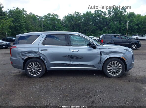 KM8R5DHE8LU131394 2020 HYUNDAI PALISADE Серый Вид задней части салона