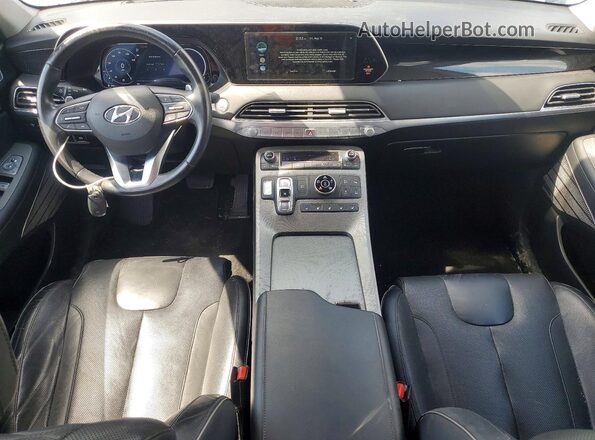 KM8R5DHE8MU281605 2021 HYUNDAI PALISADE Gray 