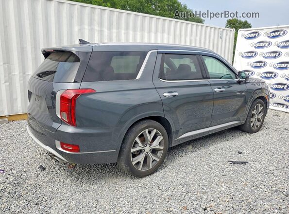 KM8R5DHE8MU281605 2021 HYUNDAI PALISADE Gray 