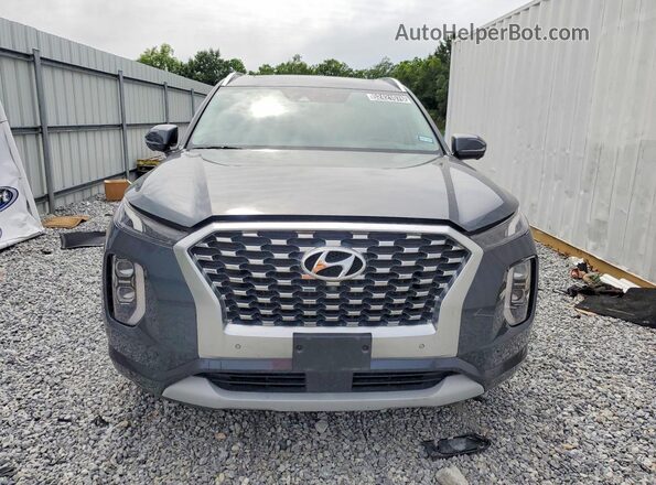 KM8R5DHE8MU281605 2021 HYUNDAI PALISADE Gray 