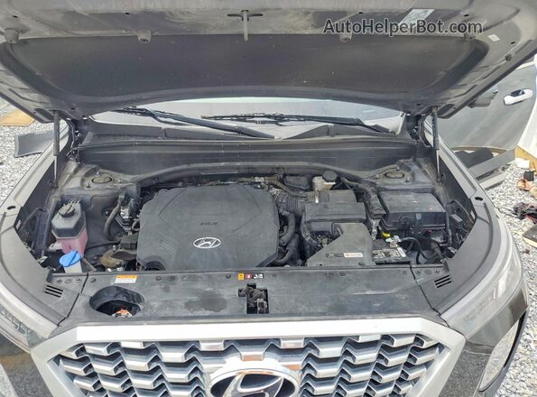 KM8R5DHE8MU281605 2021 HYUNDAI PALISADE Gray 
