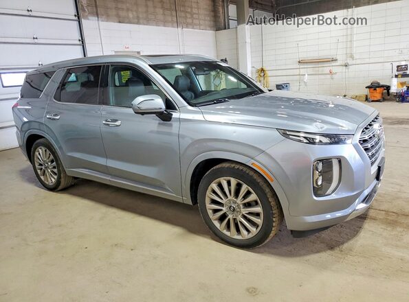 KM8R5DHE9LU085526 2020 HYUNDAI PALISADE Gray Передня права чверть