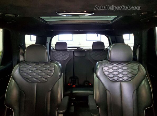 KM8R5DHE9LU085526 2020 HYUNDAI PALISADE Gray Вид задніх сидінь